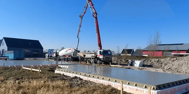 Bouwproject fundering